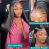 Bone Straight 13x6 Lace Front Wigs Human Hair Brazilian Transparent Wigs For Black Women 13x4 4x4 Hd Lace Frontal Human Hair Wig 2
