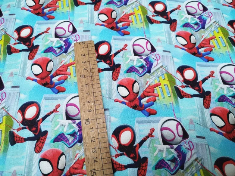 Breite 140cm Disney spiderman avengers Baumwolle Stoff für Gewebe
