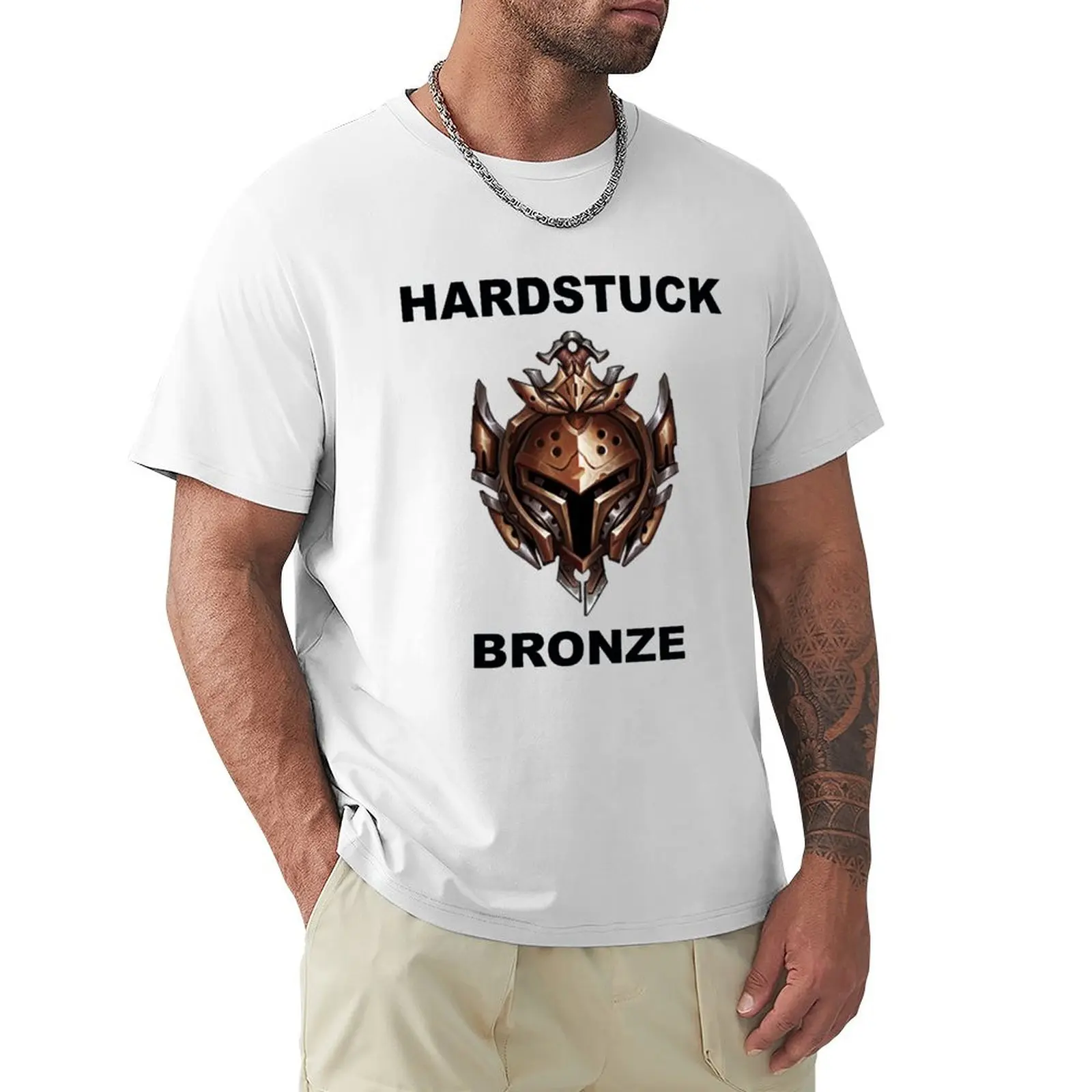 

Hardstuck bronze T-Shirt animal prinfor boys quick drying anime blanks mens white t shirts