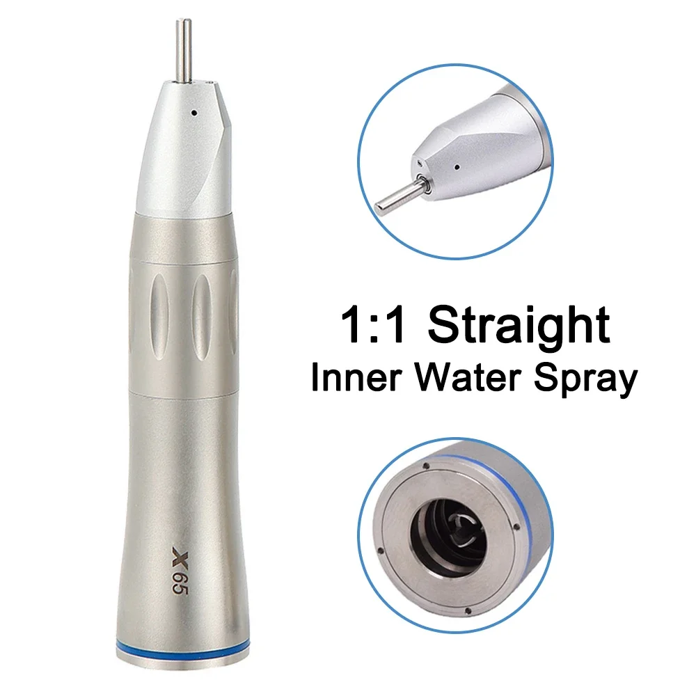 X25 X25L Dentistry 1:1 Against Contra Angle LED Fiber Low Speed High Speed Handpiece Dentistry Micromotor Polishing Equipment