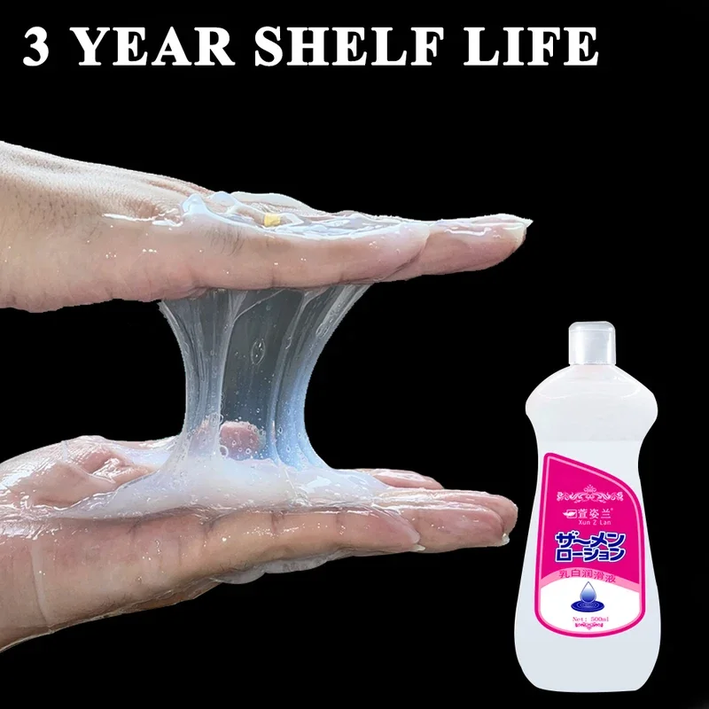 Sex Lubricant Lubricant for Men Women Sex Toys Cream Sex Viscous Lube Water Based Oil Lubricating Anal Vaginal Adult Imitation Semen Shop