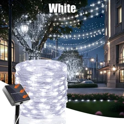 Enchanting Outdoor Solar - Powered Christmas Fairy Lights - 7M 50LEDS (White)