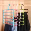 Saving Bedroom Wardrobe Trousers Scarf Storage Household Multilayer Trousers Hanger Pants Hangers Clothes Hanger Storage Rack 2