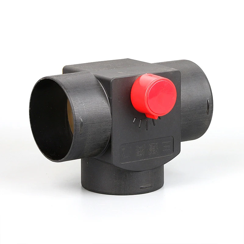 75mm T-Type Parking Heater Gate Dual Regulating Valve Air Vent Ducting Regulating For Eberspacher Webasto Accessories