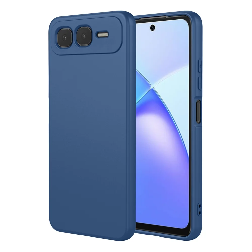 Touch Feel Skin Rugged Armor Rubber Case with Microfiber Lining