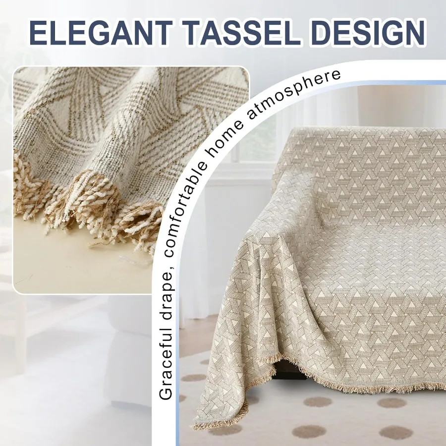 100 Waterproof LShaped Sectional Couch Covers for Large Sectional Sofas with Dog and Pet Friendly Chenille Fabric Washable 2Pie