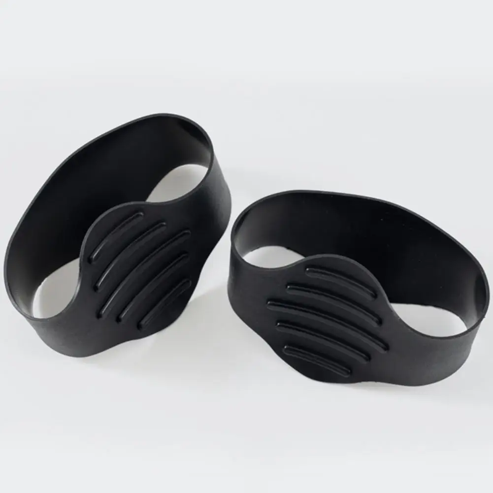 1 Pair Soccer Cleat Bands Silicone Shoe Lace Covers Reusable Football Shoelace Elastic Cleat Bands Accessory for Athletes