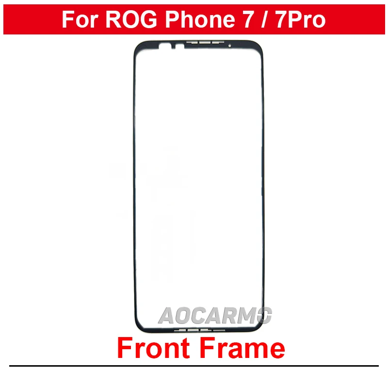 ASUS ROG Phone 7 7Pro Pro 전면 스크린 스탠드 베젤 프레임 LC..