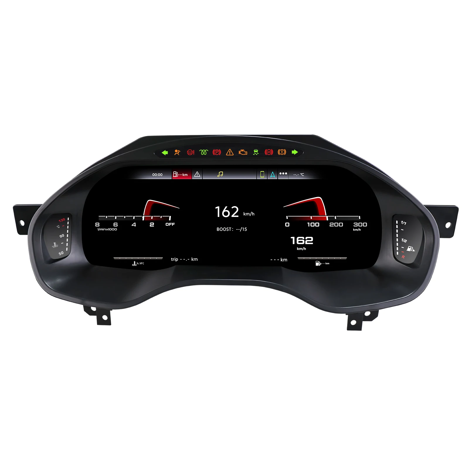 Hizpo - Panel de Instrumentos Digital para Automóvil de 12.3 Pulgadas para Audi A6 A7 2013-2018, Pantalla LCD, Velocímetro, Panel de Instrumentos con Carplay y Android Auto, Pantalla de Instrumentos, Velocímetro, Conjunto de Indicadores, Cabina Virtual, Llamadas Telefónicas con Manos Libres 1