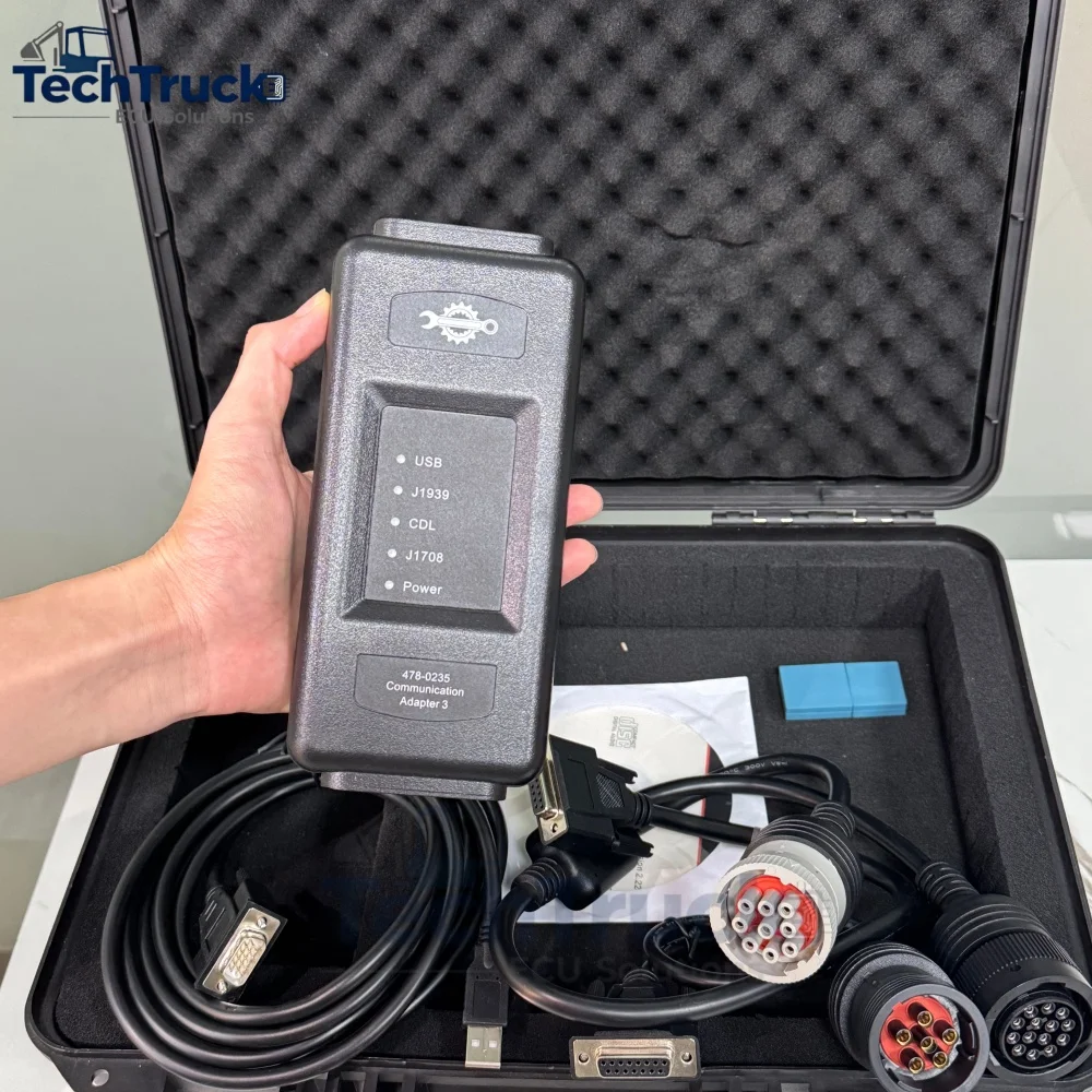 ET4 Ethernet Diagnostic Adapter Tool 478-0235 5385051 for Caterpillar CAT Engines & Machinery High-Speed ECM Diagnostics Scanner 1