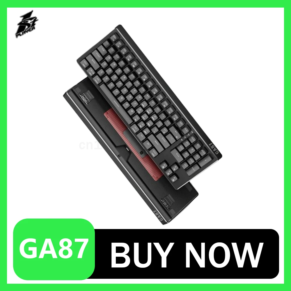 

GA87 Mechanical Keyboard KIT with Display Screen RGB Backlit Gasket Structure Gaming Hot Swap Keyboard for VIA Customized Gifts