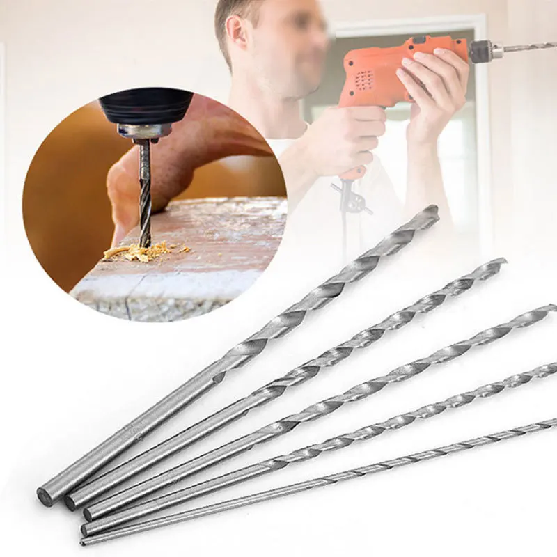 HSS Drill Bit Set 2mm/3mm/3.5mm/4mm/5mm For Wood/Aluminum/Plastic