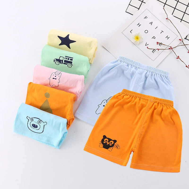 Pantalones cortos de algodón suave para bebé nacido, pantalones cortos informales cómodos, ropa fina de verano para niño de 4, 5, 6, 7 y 8 años| | - AliExpress