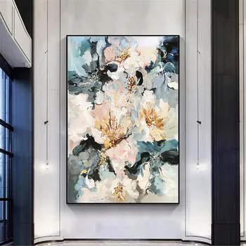 Pink Wabi-Sabi Flower Canvas 1