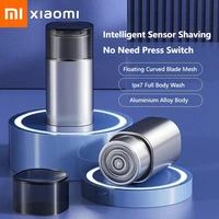 Xiaomi Electric Shaver Compact Portable Razor Smart Sensor Switch Men Razor Type-C Rechargeable IPX7 Full-Body Water Wash Razor 1