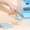 Mini Small Broom Set, Hamster Cleaning Tools, Broom Dustpan Set  Cleaning Shovel for Pet Cage Guinea Pig Toilet Rabbit Bedpan 6