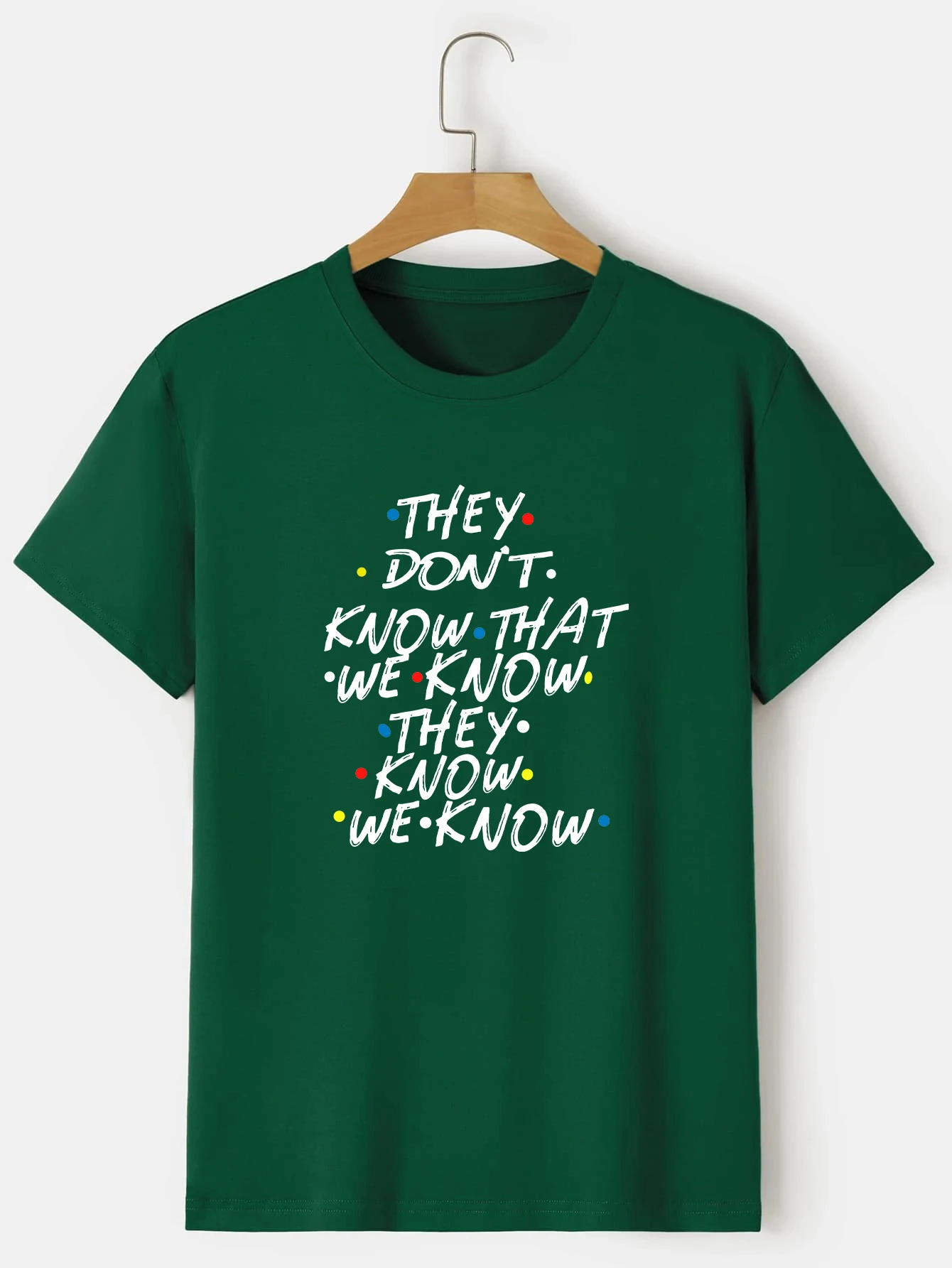 'They don't know that' Tee,Men's Casual Crew Neck Short-Sleeve Fashion Summer T-Shirts Tops,Regular and Oversize Tees_voghion.com