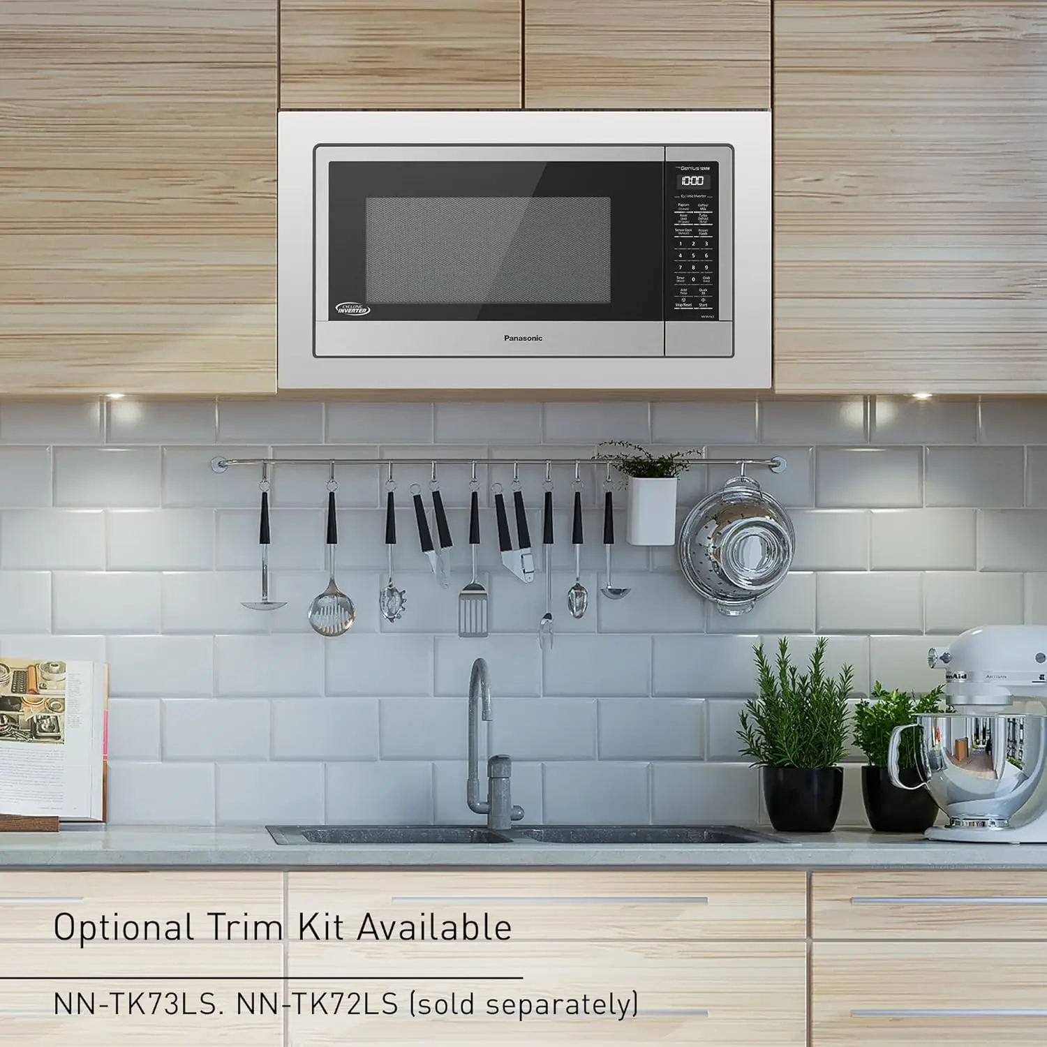 76  1.6 cu.ft Cyclonic Inverter  Microwave Oven 1250  Power with Genius Sensor Cooking, 19.44"D x 2 6