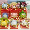 2023 Genuine Sanrio Lucky Meow Tumbler Series Dharma Blind Box Trend Toy Room Mini Decoration Collection Birthday Gift Toy 1