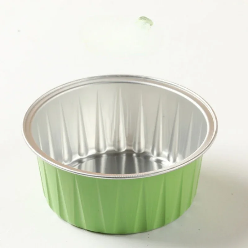 thumbnail image 1 of Molde redondo de nieve Meiniang, taza para pudín, cuenco desechable, caja de embalaje para pastel, brote de pastel, papel de aluminio, recipiente para embalaje de papel de estaño, 1 of 5