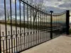 Best Welcome Fashion Small Iron Gate Iron Pipe Gate Design Wrought Iron Gate 2