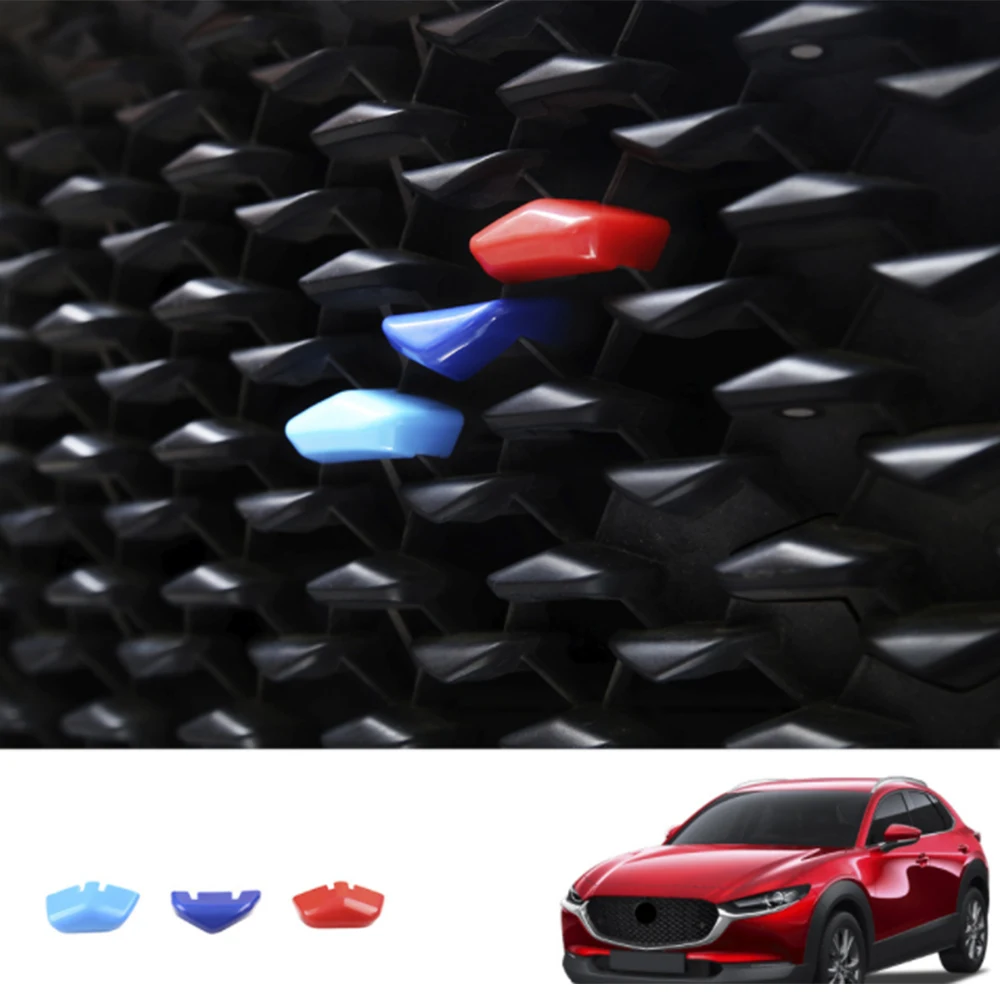 HIBEYO Custodia In Pelle Pieno Fiore Per Chiave Auto Mazda 3 CX30 CX-5 CX-8 Alexa 2019-2020, Portachiavi In Pelle Di Cavallo, Colore Nero