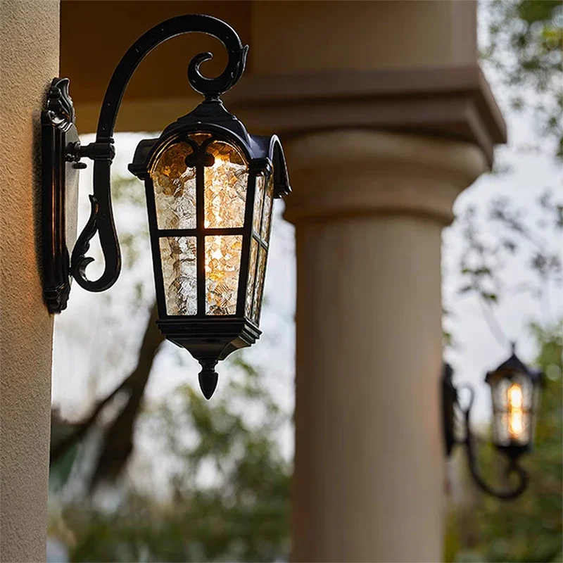 ANITA 현대식 LED 야외 벽 램프, 전기 심플 방수, 발코니 복도 안뜰 빌라 게이트 호텔