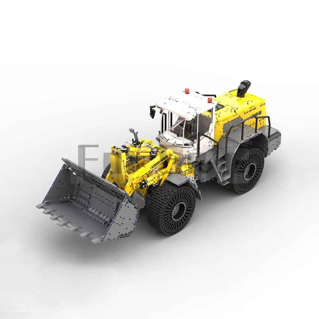 

MOC-49777 Liebherr L586 - Pro Version by Technicbasics Building Block Model Spliced Electric Forklift Toy Puzzle