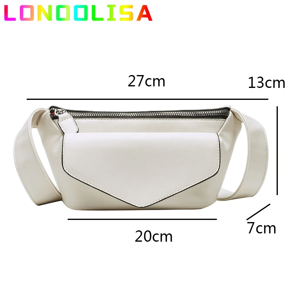 Waist Bag Chest Bag Crossbody Bag Casual Waist Bags for Women Leather Shoulder Bag Travel Small Chest Bag
