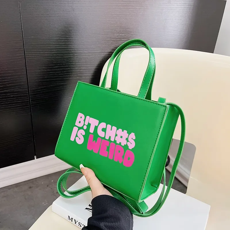 

Luxury Handbag Tote Bag For Women Fashion Clutch Bag Brand Letter Crossbody Shoulder Bag Ladies Pu Leather Bag