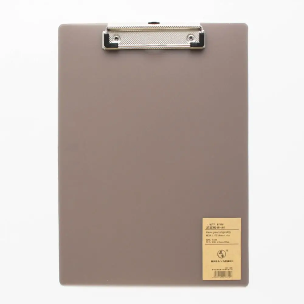 A4A5A6 File Folder Clipboard Writing Pad Memo Single Clip Board Test Paper Storage Organizer School Supplies Office Stationary writing clipboard transparent clipboard