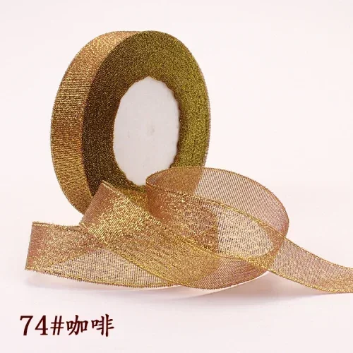 Sparkling Glitter Ribbon – 25 Yards of Elegant Crafting and Wedding Decor Material