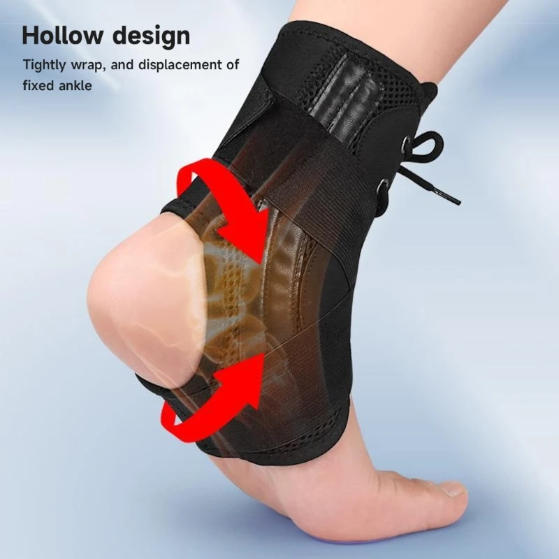 Adjustable Ankle Support Ankle Brace Stabilizer Lace Up Compression Injury Recovery Sprain Wrap ankle support ankle straps fitness ankle straps ankle support brace