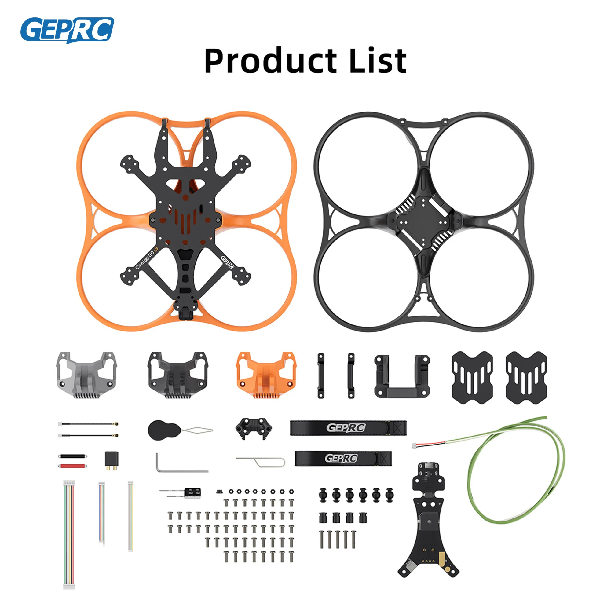 GEPRC CL30 V3 Frame Kit O4 Pro Cinewhoop 3 pouces