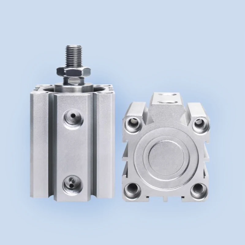 pneumatic compact cilindro fino macho thread bore 01