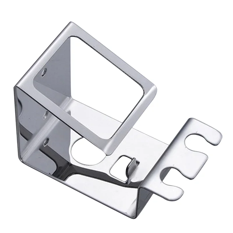 

Upgraded Stainless Steel Black Self-adhesive Garden Toothpaste Accessories Cup Holder Tandenborstelhouder Zwart