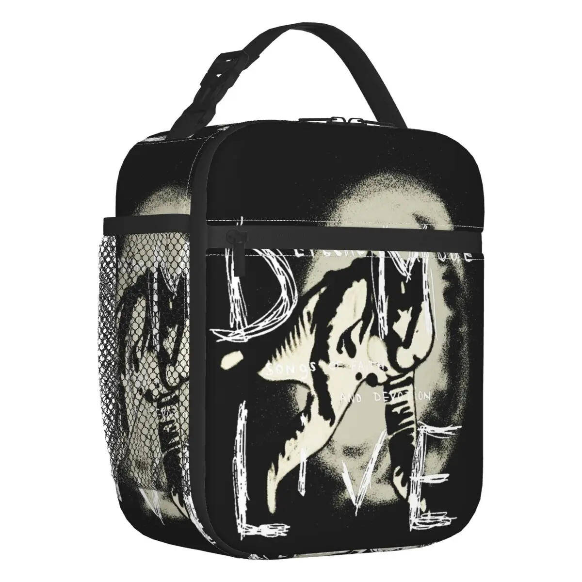 

Electronic Rock Depeche Cool Mode Thermal Insulated Lunch Bags Women Portable Lunch Tote for School Multifunction Food Box