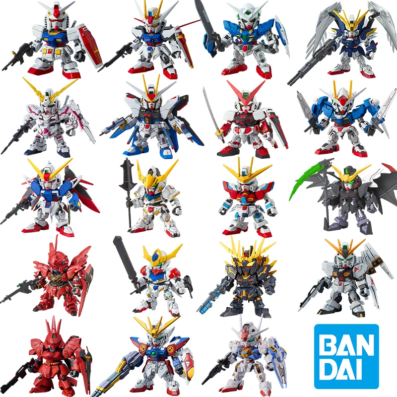 

GUNDAM Action Figure SDEX Series Model Kit RX-78-2 Aile Strike Exia 00 Gundam Unicorn Astray Red Frame Barbatos