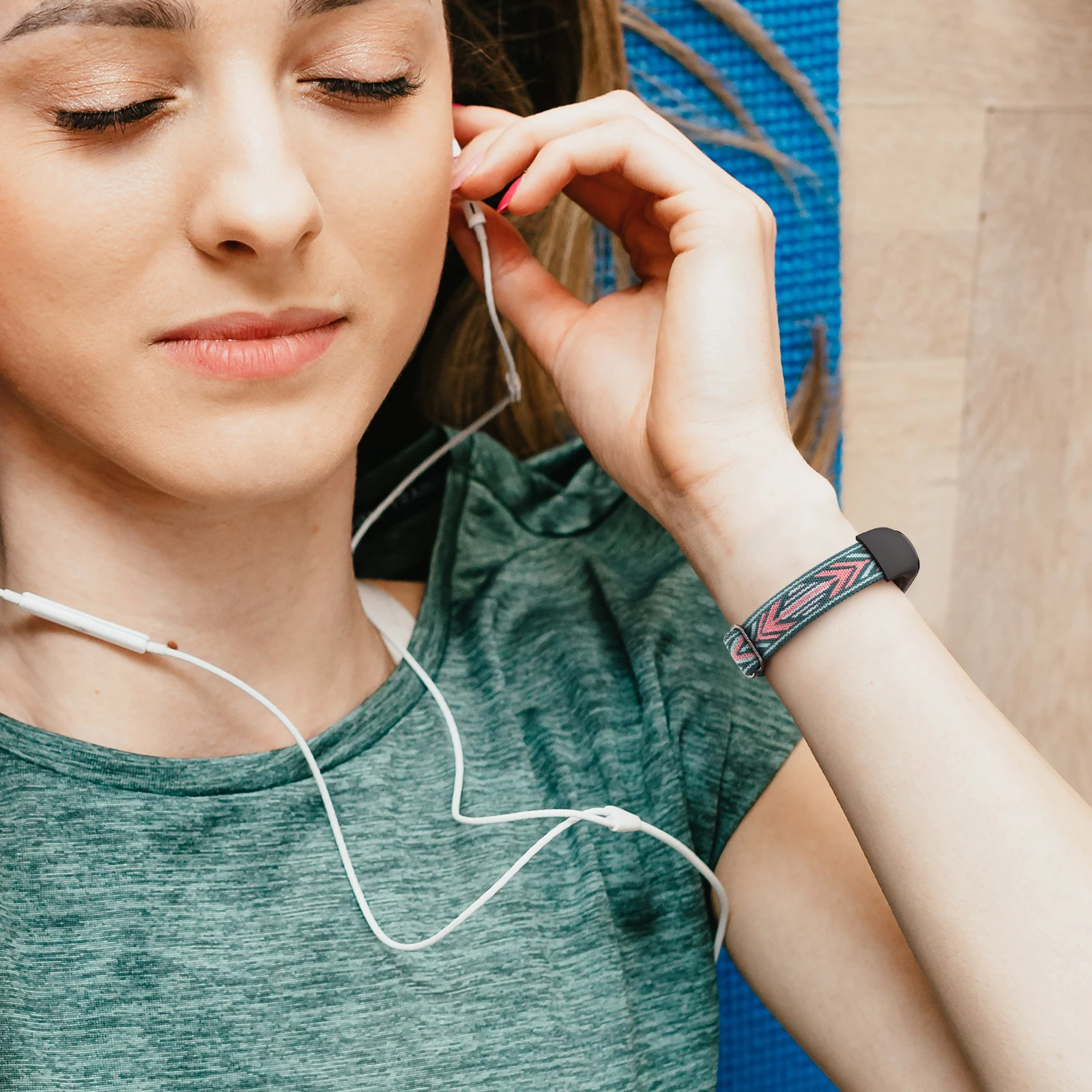 Elastisches Nylon-Armband Für Xiaomi Mi Band 7/6/5/4 – Geflochten, Dehnbar, In 16 Farben, Einfach Zu Wechseln