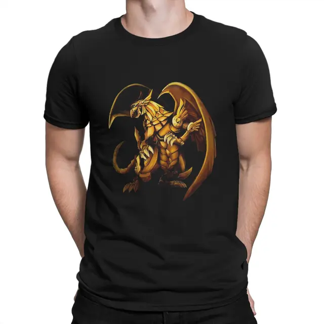 Yu Gi Oh Duel Monsters Card Game Creative TShirt for Men The Winged Dragon of Ra