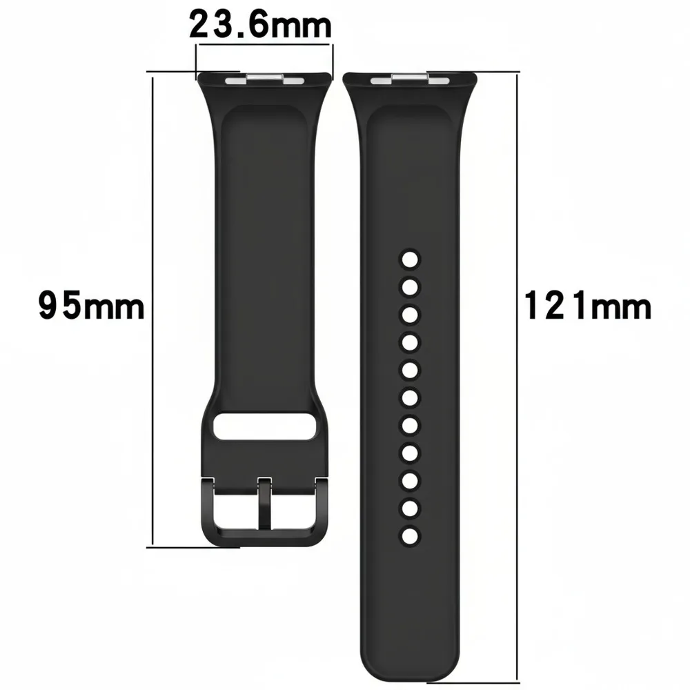 Silicone Sport Strap - Premium Replacement Band