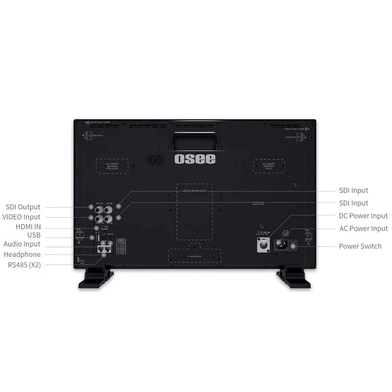 OSEE LCM215-HDR+ 21.5inch 1500nits HDR Field Production Monitor Kit