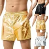 Men Bikini Swimwear Wet Look Solid Color Trunks Sports Soft Bodybuilding Shorts Beach Fitness GYM Short Lounge Breathable Pants 5