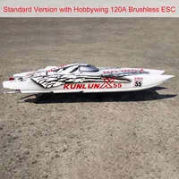 DTRC X55 Remote Control High-speed Racing Boats 110km/h RC Boat Waterproof Model 2