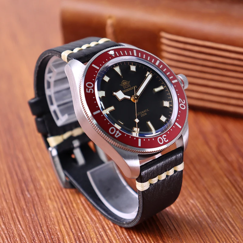ADDIESDIVE 2023 Men's Automatic Mechanical Watch PT5000 movement Sapphire Glass Luminous 200m diving Steel wristwatches for men