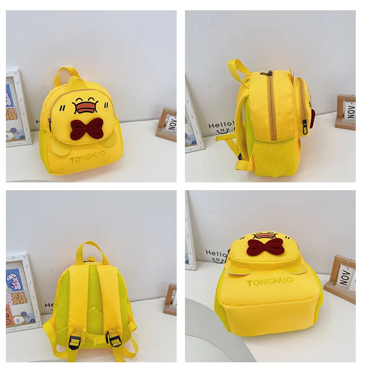 Cartoon Children Panda Rabbit Backpacks 2022 New Cute Girls Boys Large Backpack In Kindergarten Kids Animal School Bags Popular