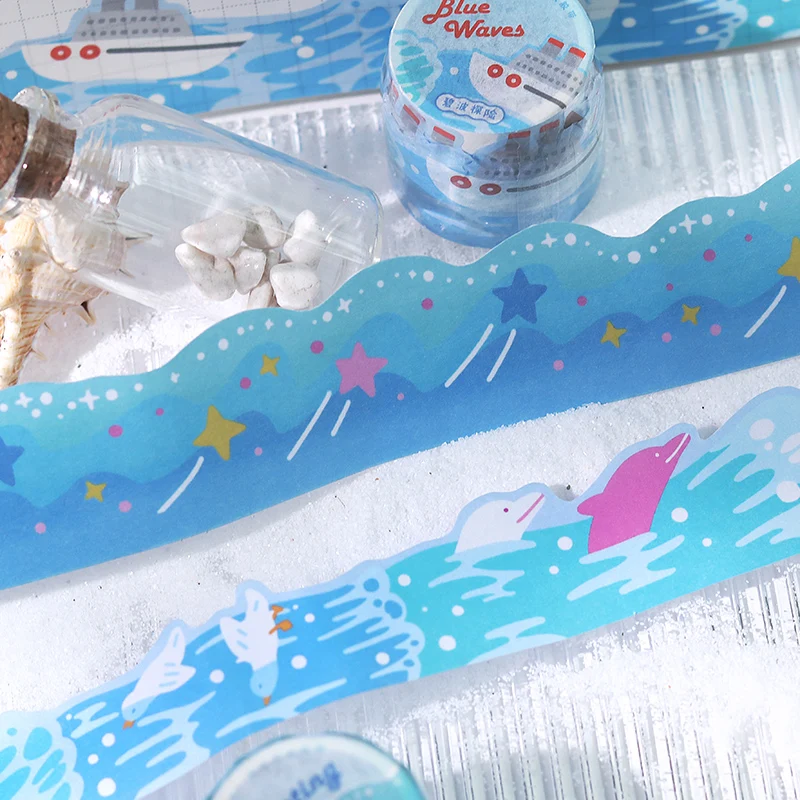 Island Driftage Series Washi Tape Decoration Hand Account DIY Scrapbook Diary Album Collage Stationery Masking Tapes