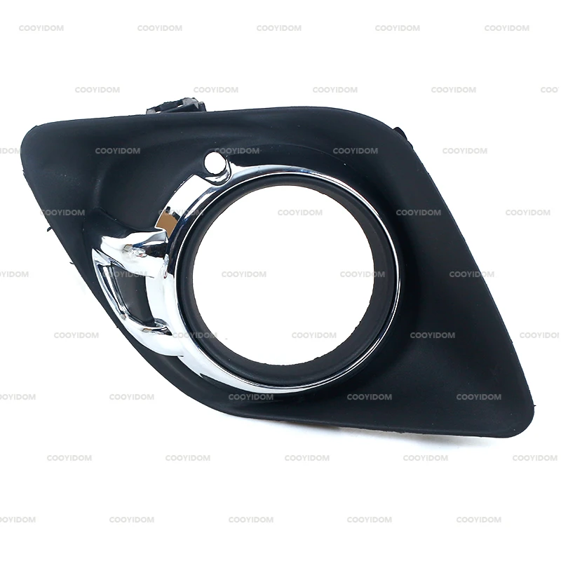 Auto Front Stoßstange Nebel Licht Grille Für Mitsubishi ASX 2010 2011 2012, Schutzhülle Nebel Lampe Foglight Rahmen Haube Auto zubehör – Detail 3