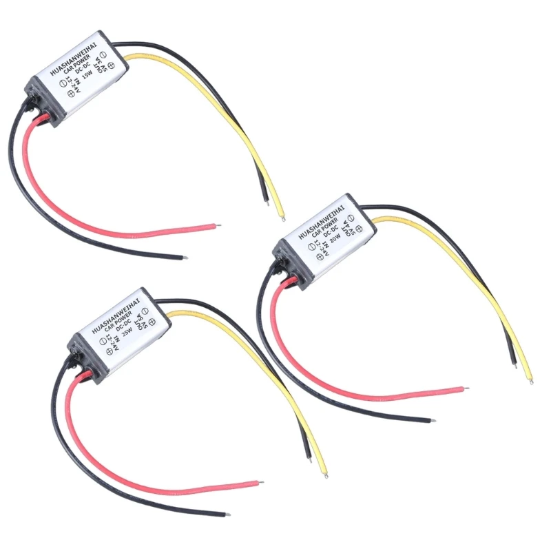 

Direct Current Converters 12V-24V to 5V 3A/4A/5A Bucked Converters Module Reduced Voltages Regulator Car Power Converters