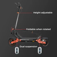 Trottinette électrique WildStride K2 PRO, moteur 800W, batterie 48V15AH, autonomie maximale de 45-55 km, vitesse maximale de 45 km/h, contrôle par application intelligente, trottinette électrique pliable pour adultes, pour les trajets quotidiens, les loisirs et les divertissements 6